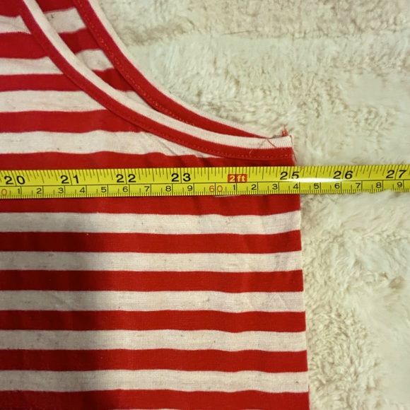 Penningtons Striped Tank with Ruffles - Picture 4 of 10